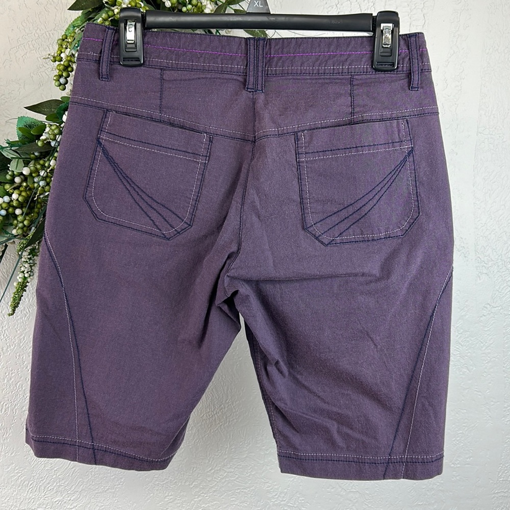 Title Nine Big B Purple Cargo Shorts